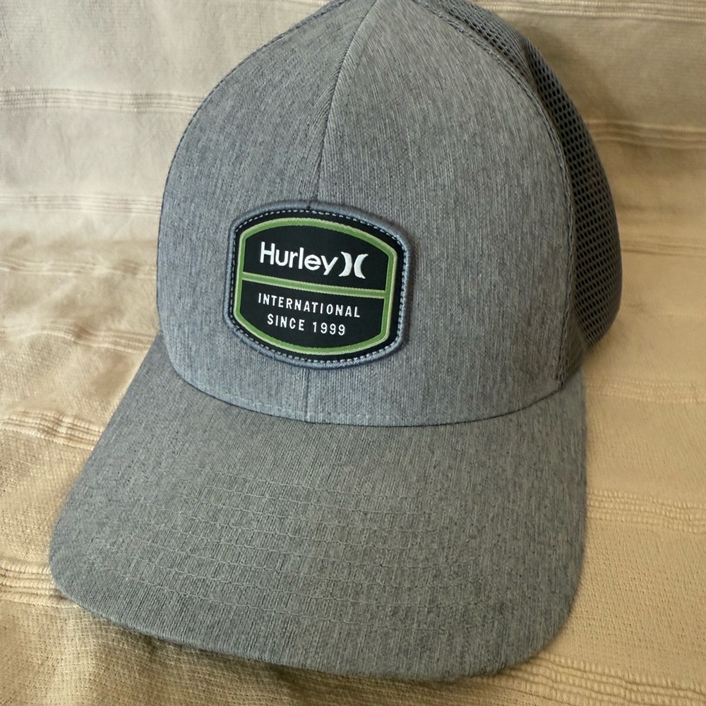 Hurley Gray and Black Men's Hat